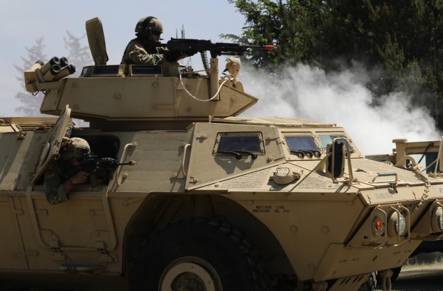 Oregon National Guard recruits receive baptism by fire