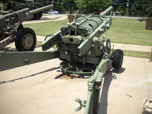 Ria Self Guided Tour Xm70e2 Experimental 115 Mm Revolving Rocket