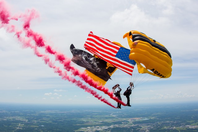 Golden Knights join commemoration of 75th anniversary of D-Day