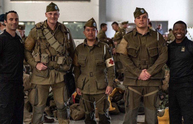 Golden Knights join commemoration of 75th anniversary of D-Day