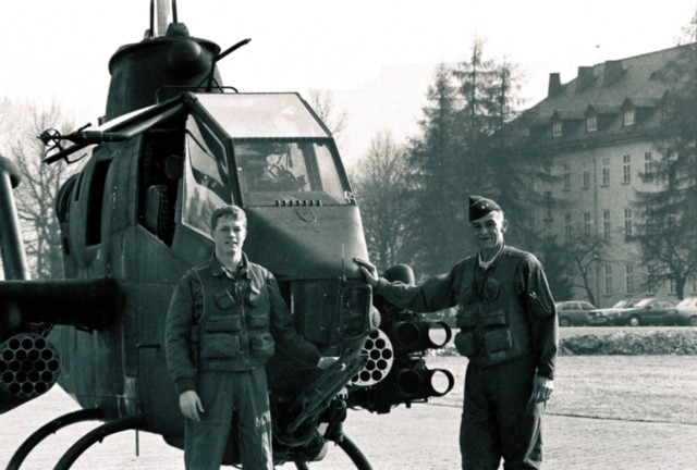 Retired Maj. Gen. Robert Molinelli and retired Col. David Molinelli