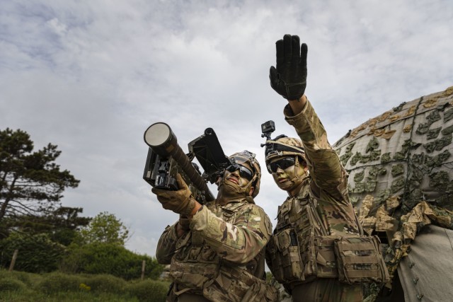 Devil Brigade Soldiers showcase air defense capabilities