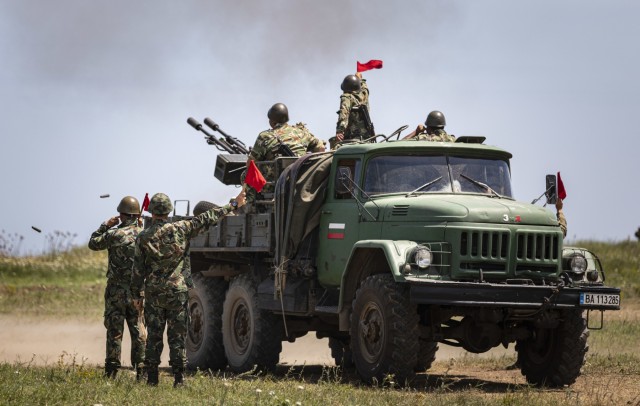 Devil Brigade Soldiers showcase air defense capabilities