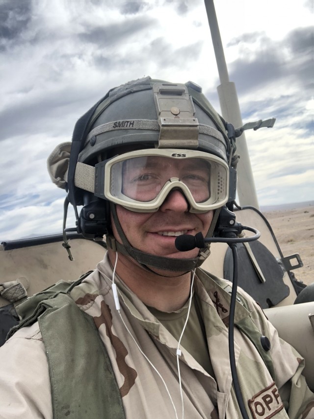 Soldier faces former unit at National Training Center