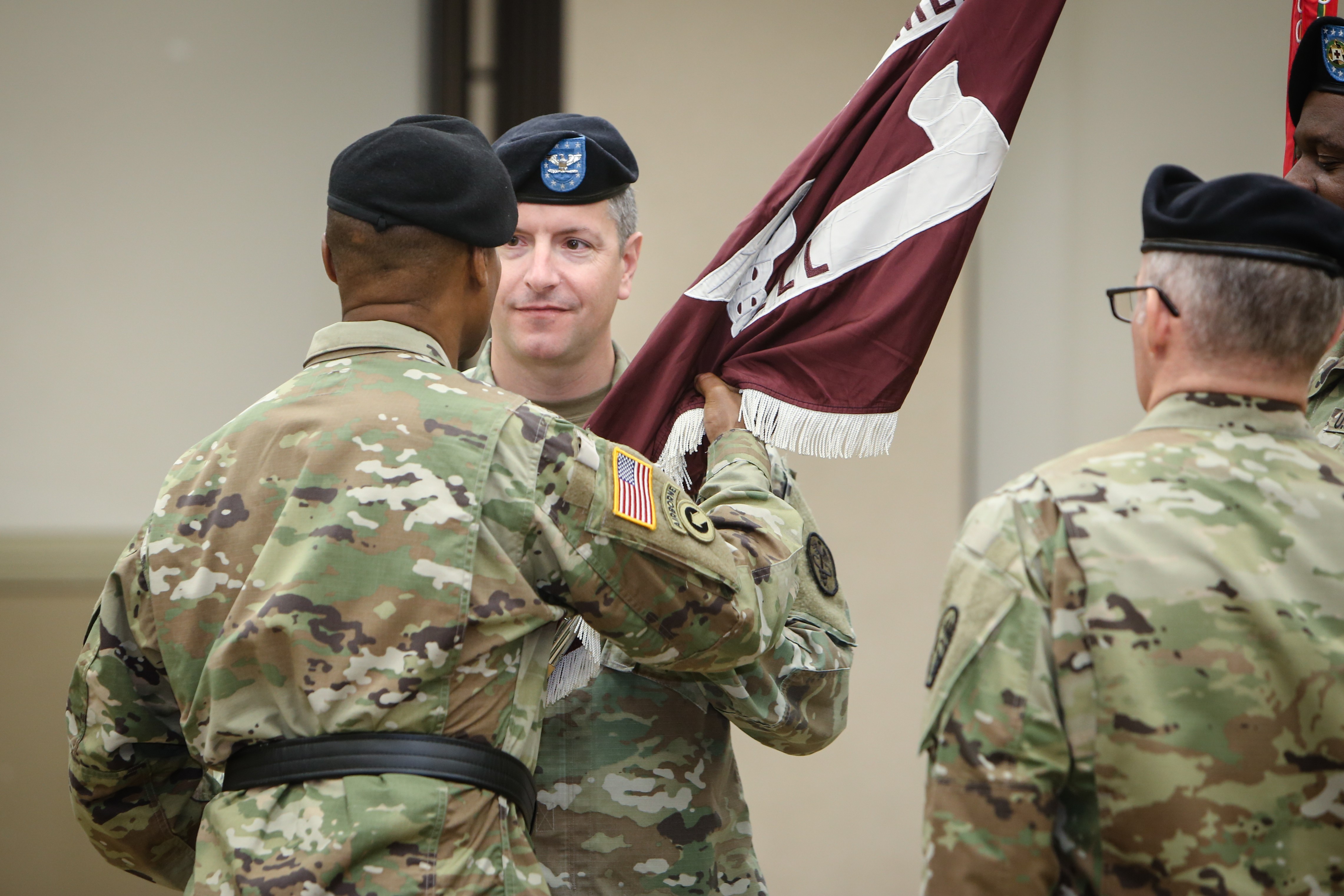 Blanchfield welcomes new commander during change of command ceremony ...