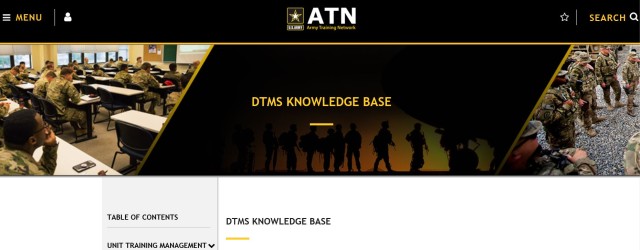 DTMS Knowledge Base on the ATN