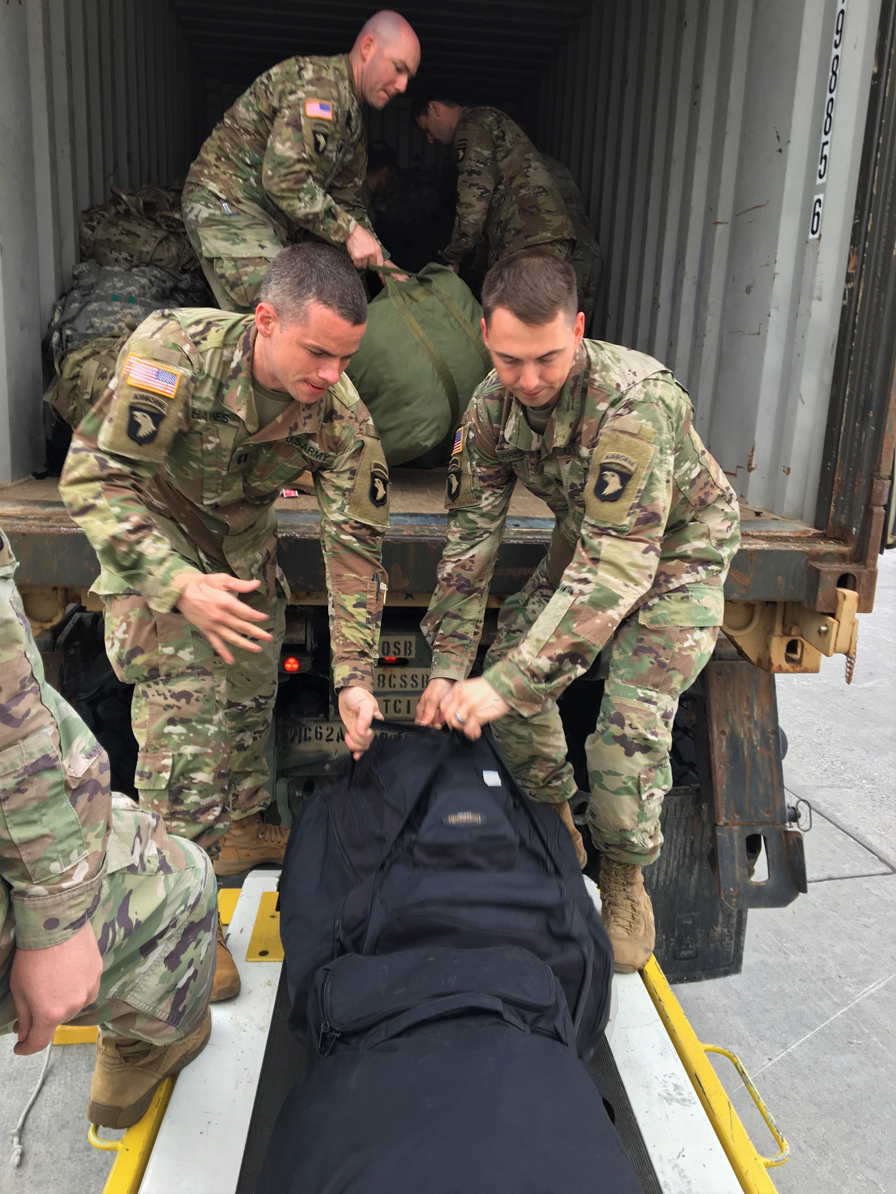 101st Airborne Division Supports 10th Mountain Division Warfighter