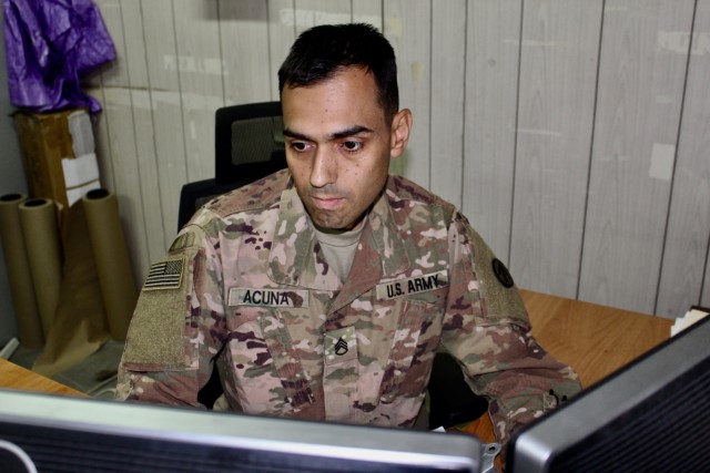 595th Trans Brigade Postal Officer