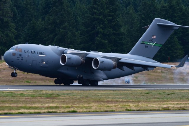 Wheels touch down at McChord