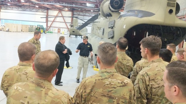 Reunited Vietnam War veterans share their experiences with Fort Drum Soldiers