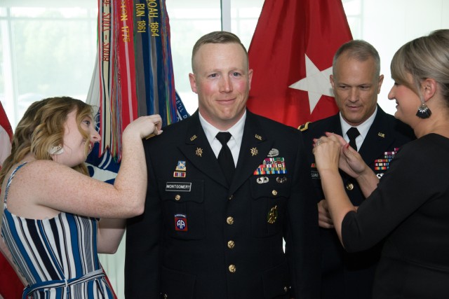 CW4 Montgomery gets promoted