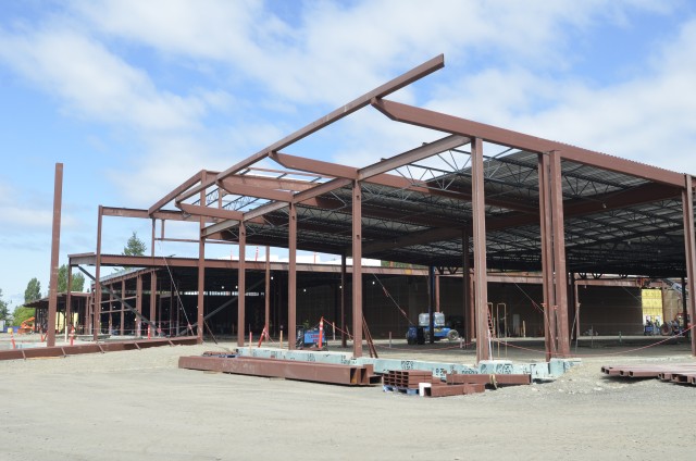 Construction underway on JBLM Main Exchange