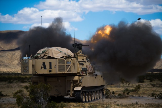 M109A6 Calibration Fire