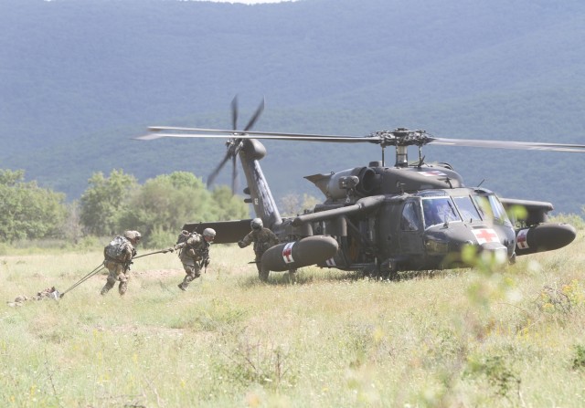82nd Airborne Division paratroopers conduct CALFEX in Bulgaria