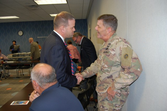 1st TSC Commanding General Meets with Community Key Leaders