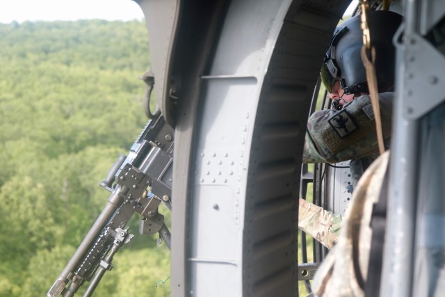 Wyoming Guard trains first aerial gunners