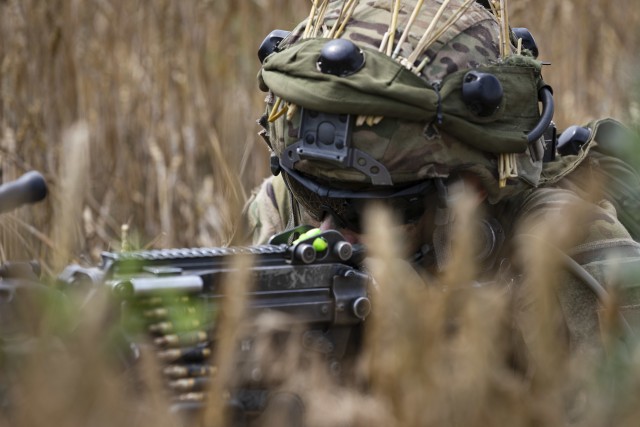 Big Red One Soldiers seize air assault objective during Saber Guardian 19