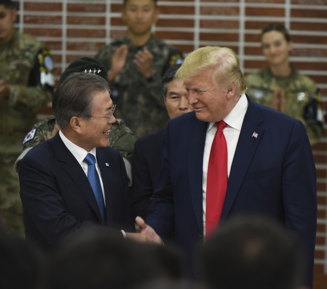 POTUS visits ROK 2019