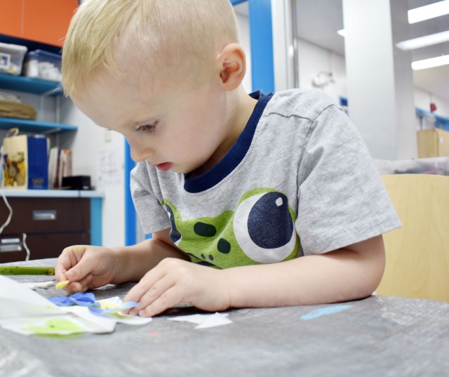 Camp Zama art class inspires children