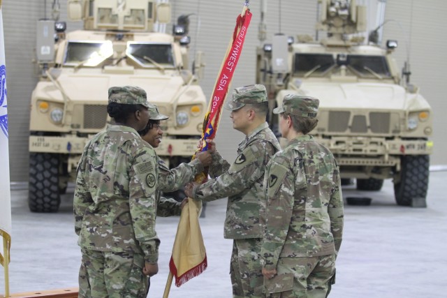 408th CSB Change of Command