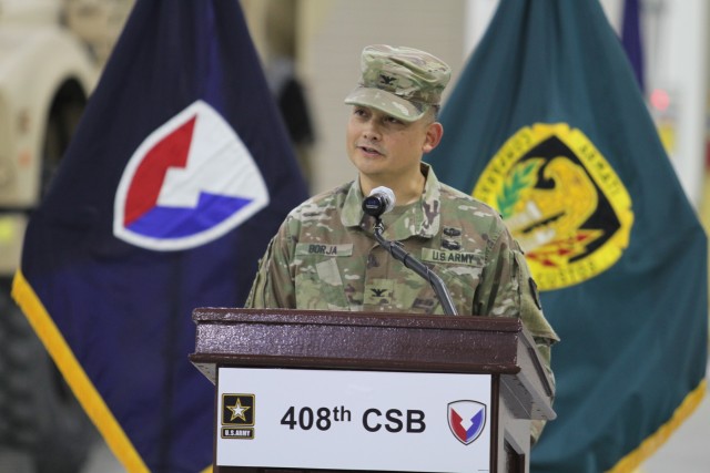 408th CSB Changes Command