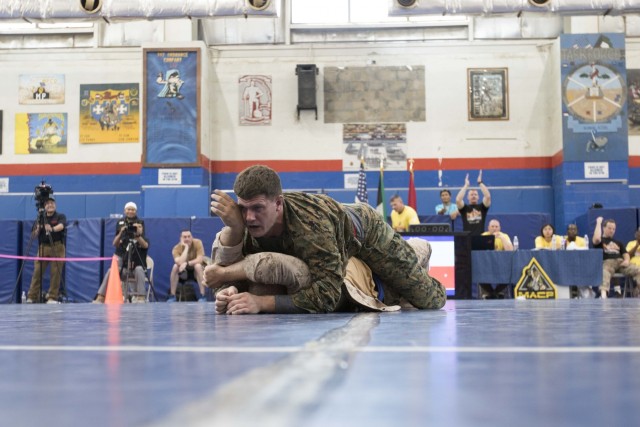 U.S. Service Members Compete with Kuwaitis in Combatives Tournament