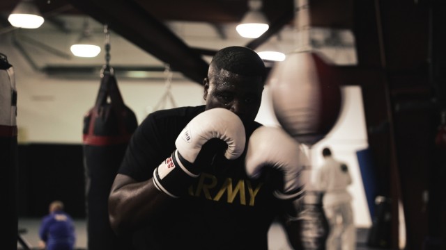 Blood, sweat, gloves: Soldier punches way to success
