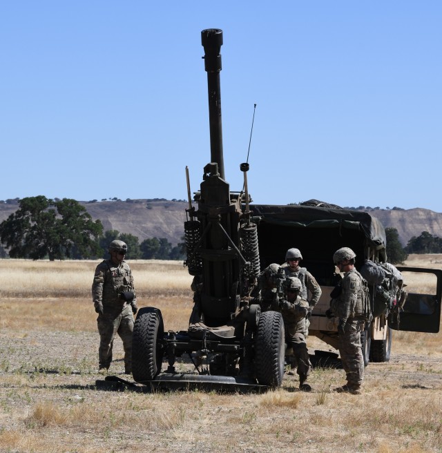 The Cal Guard's Thunderbolt Brigade reunites in the field at Camp Roberts for Annual Training 2019