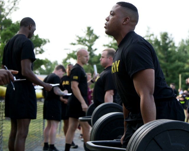 Muleskinners conduct new Army Combat Fitness Test