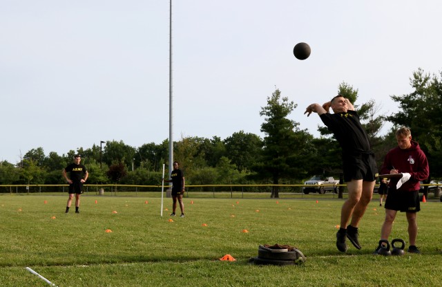 Muleskinners conduct new Army Combat Fitness Test
