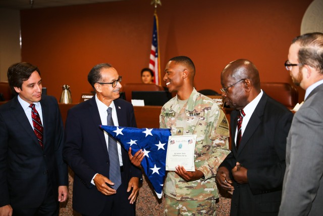 Ironsoldier recognized by El Paso Commisioner's Court