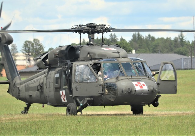 Wisconsin National Guard holds UH-60 Black Hawk training