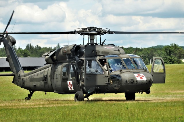 Wisconsin National Guard holds UH-60 Black Hawk training