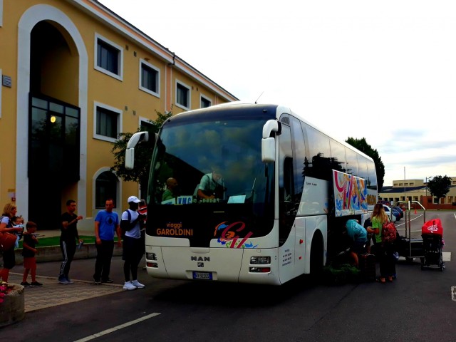 USAG Italy PCS/ETS Shuttle Bus