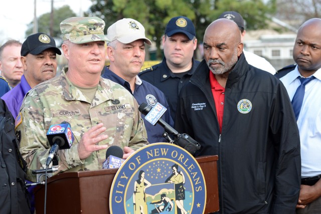 Louisiana National Guard preps for Tropical Storm Barry
