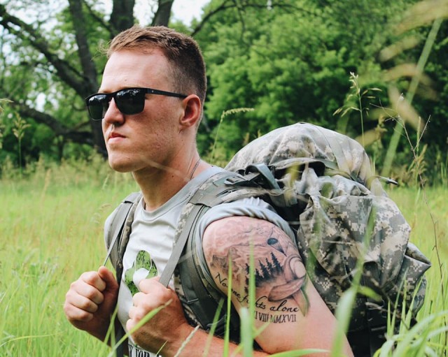 After beating brain tumor, Soldier rucks 150-miles, raises money for pediatric cancer