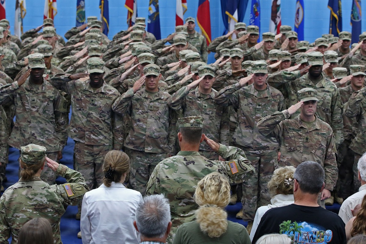 First Commando Soldiers return from deployment Article The United