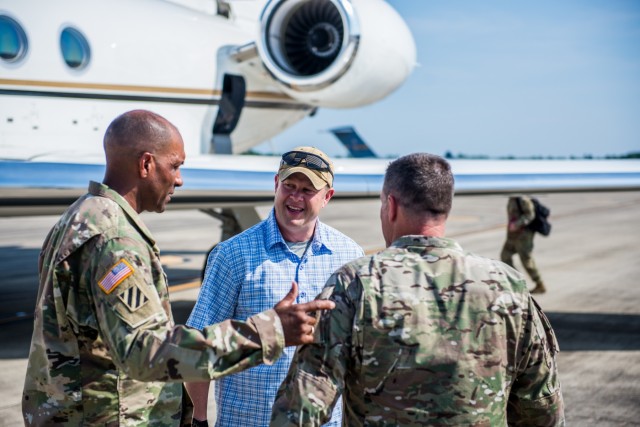 SECARMY at Fort Benning