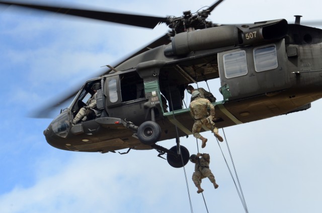 Idaho Army, Air Guardsmen earn air assault badges