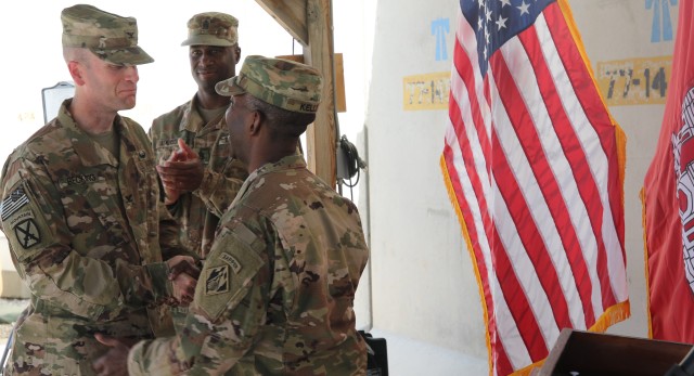 Becking assumes command of Transatlantic Afghanistan District