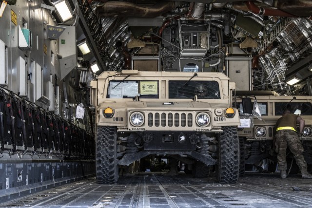 Task Force Spartan Soldiers perform an Emergency Deployment Readiness Exercise (EDRE)