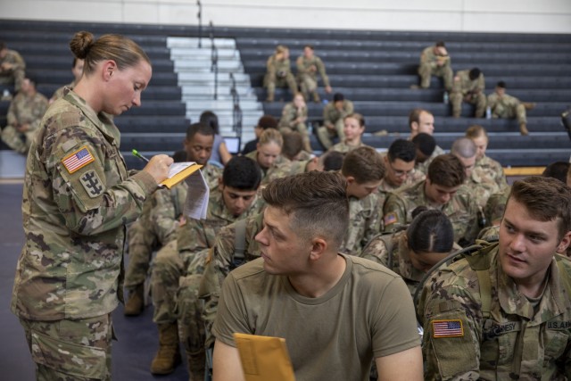 1st TSC Soldiers Donate Time to Save Lives