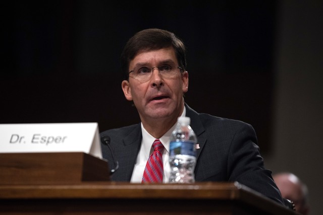 Army Secretary Dr. Mark T. Esper