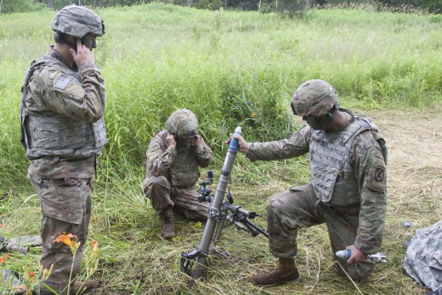 1-32 IN Conducts Live-Fire Exercise