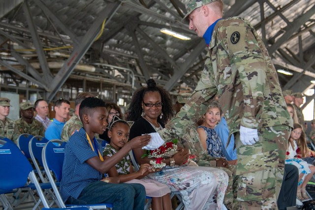 United States Army Priority Air Transport Command (USAPAT) Change of Command
