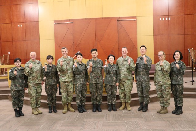 Republic of Korea Army officers graduate military healthcare program
