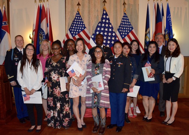 Group Photo USAG Stuttgart US Citizens