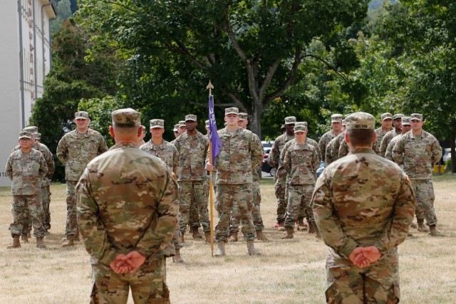 361st CA BDE HHC Change of Command