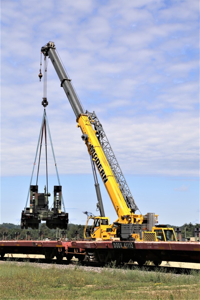 1158th Transportation Company completes rail movement at Fort McCoy