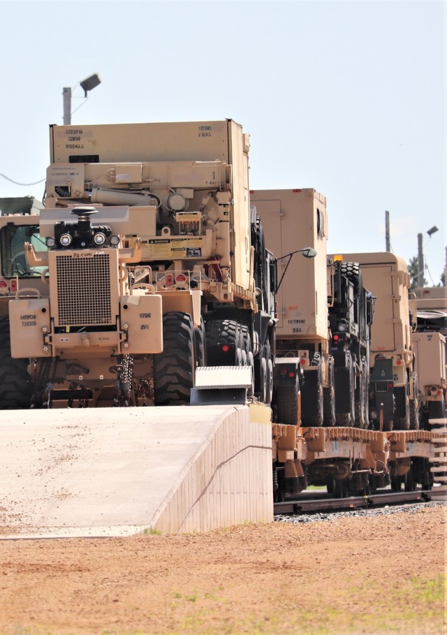 1158th Transportation Company completes rail movement at Fort McCoy